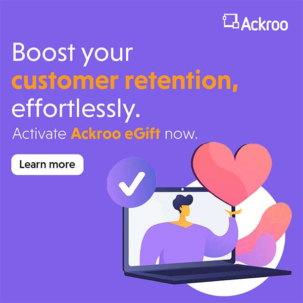 Ackroo Advertisement Sample