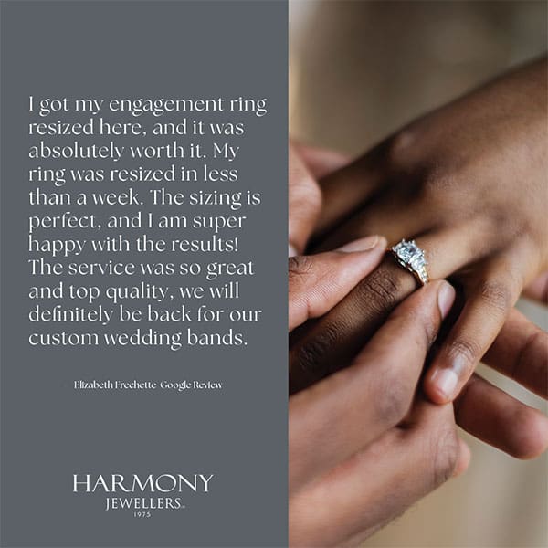 Harmony Jewellers Sample Testimonial Graphic